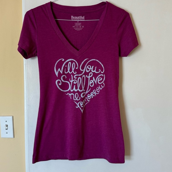 BEAUTIFUL - THE CAROLE KING MUSICAL shirt - size M - EUC - Picture 1 of 3